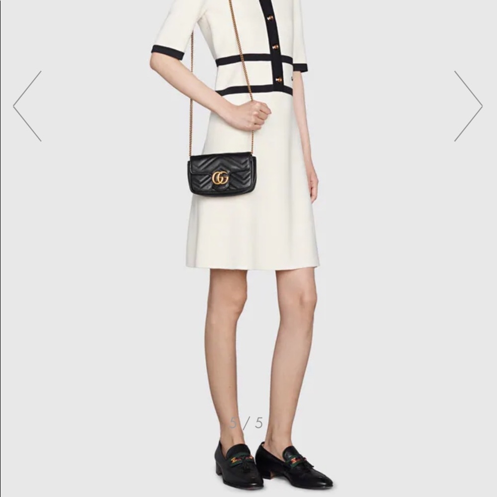 Gucci Marmont Matelasse leather super mimi bag, used, very good condition - Picture 3 of 8